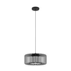 EGLO connect LED-hengelampe Ginestrone-Z, 1 lyskilde, svart Discount