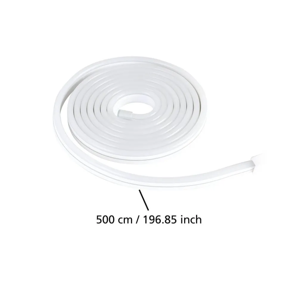 EGLO connect LED-stripe Neon Stripe-Z, 5 M., RGB, CCT, hvit| Smarthus Belysning|Lysstriper