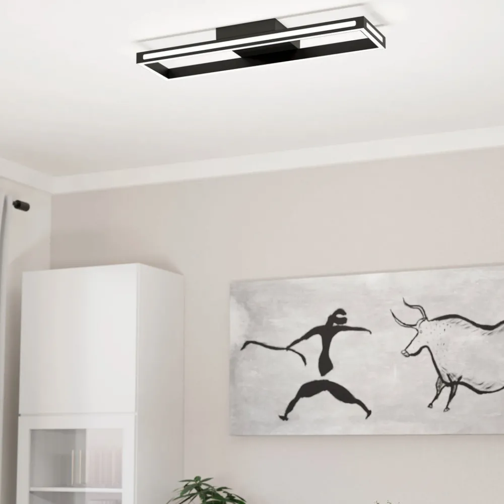 EGLO connect LED-taklampe Savilanas-Z, CCT, svart Clearance