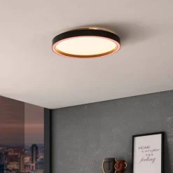 EGLO connect Montemorelos-Z, RGBW, svart, Ø42cm Clearance