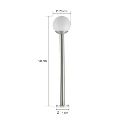 EGLO connect Nisia-C LED-gatelampe