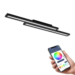 EGLO connect Saliteras-Z LED-taklampe svart| Smarthus Belysning