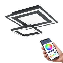 EGLO connect Savatarila-Z LED-taklampe svart Outlet