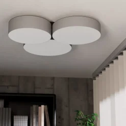 EGLO connect Smart LED-taklampe Barbano-Z, grå| Smarthus Belysning