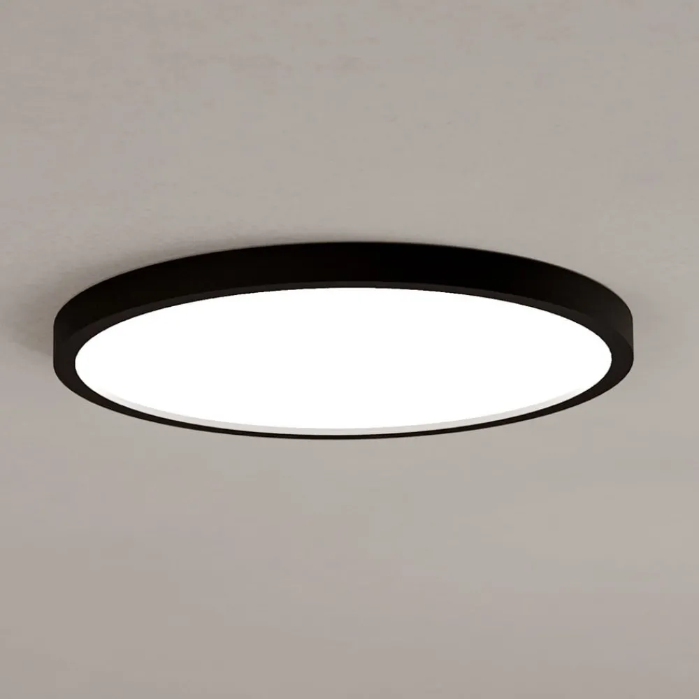 EGLO connect Smart-LED-påbyggingslampe Fueva 6-Z, svart, Ø38cm Outlet