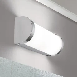 ORION Eksklusiv VETI vegglampe for bad 25,5 cm i nikkel| Vegglamper