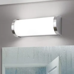 ORION Eksklusiv VETI vegglampe for bad 25,5 cm i nikkel| Vegglamper