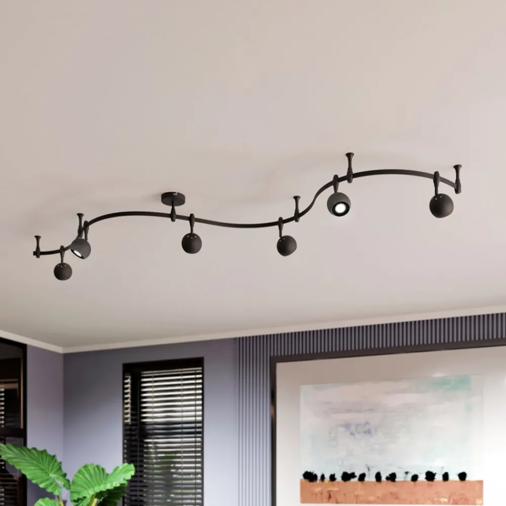 ELC Delila skinnesystem, rundt, sandsort| Skinnesystem