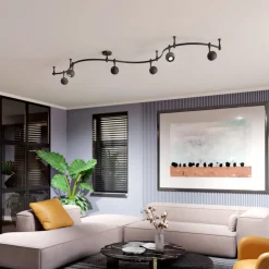 ELC Delila skinnesystem, rundt, sandsort| Skinnesystem