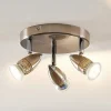 ELC Kalean downlight, nikkel, 3 lyskilder| Design- Og Hotellbelysning|Led-Innendørs