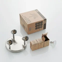 ELC Kalean downlight, nikkel, 3 lyskilder| Design- Og Hotellbelysning|Led-Innendørs