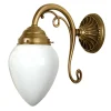 Berliner Messinglampen Elegant vegglampe Paris av messing Outlet