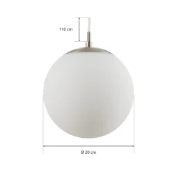 EGLO Elegante Rondo pendellampe 20 cm| Pendellamper