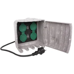 G & L Handels GmbH Energy stone 400178 4 stikkontakter, skumringssensor Sale