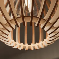 Envostar Clay pendellampe, bjørkekryssfiner, 4fl| Pendellamper