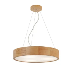 Envostar hengelampe Kerio, Ø 47 cm, eik Hot