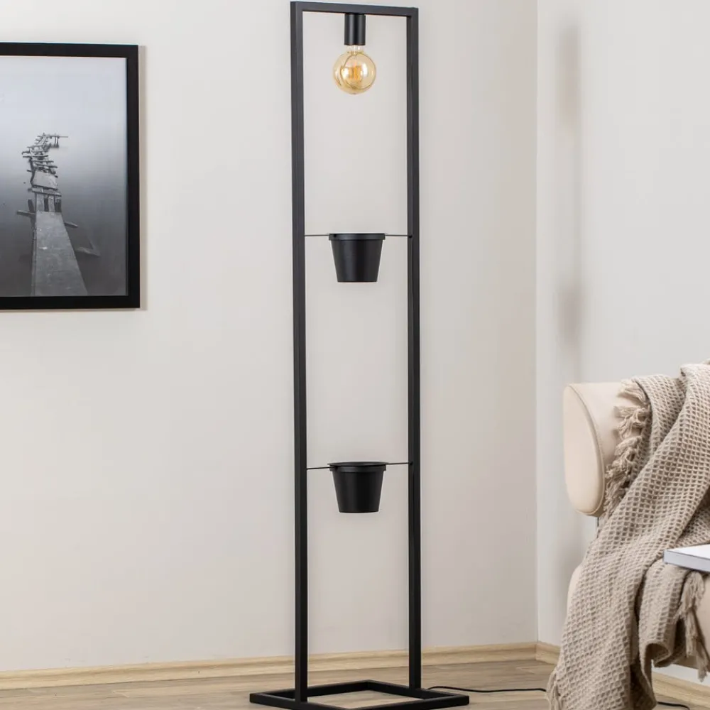 Envostar Hyacint gulvlampe med 2 blomsterpotter| Gulvlamper