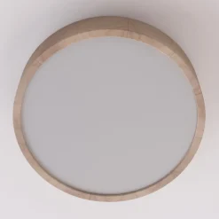 Envostar Kerio taklampe, Ø 37 cm, furu natur| Design- Og Hotellbelysning