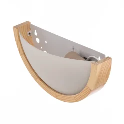 Envostar Kris vegglampe bredde 27,5 cm furu natur Outlet