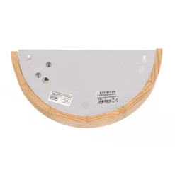 Envostar Kris vegglampe bredde 27,5 cm furu natur Outlet