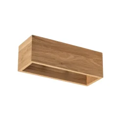 Envostar Kubiko vegglampe, oljet eik| Design- Og Hotellbelysning|Vegglamper