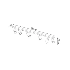 Envostar Peach Puff downlight tre sylinder 6 lysk| Spotter I Tak