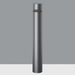 ERCO Castor veilampe, grafitt 80cm 360° 16W 930| Gatebelysning, Pullert Belysning|Skinnesystem