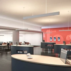 ERCO Compar P DALI oval wide hvit/svart 930| Skinnesystem