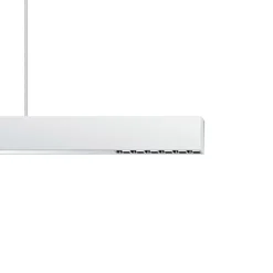 ERCO Compar P DALI up/down oval wide hvitsølv 930