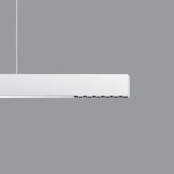 ERCO Compar P DALI up/down oval wide hvitsølv 930