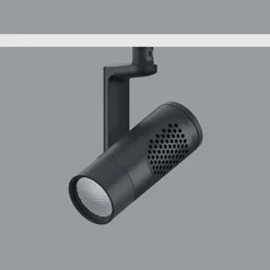 ERCO Eclipse S 48V Casambi 12W wallwash 940 svart| Skinnesystem