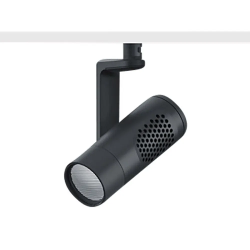 ERCO Eclipse S 48V Casambi 12W wallwash 940 svart| Skinnesystem