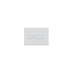 ERCO endeplate for Minirail-skinne, hvit| Skinnesystem
