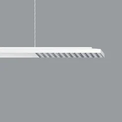 ERCO Jilly P DALI up/down oval wide hvit/sølv 830