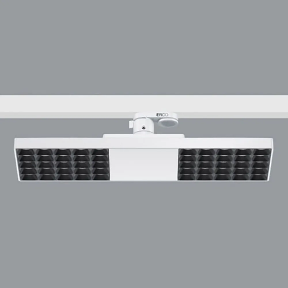 ERCO Jilly 230V BT 15W extra wide 830 hvit/svart| Skinnesystem