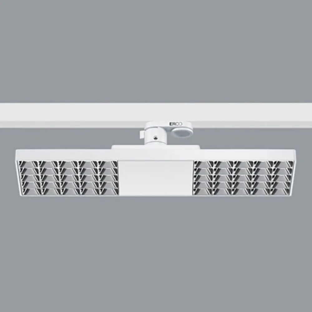 ERCO Jilly 230V BT 15W oval wide 840 hvit/sølv| Skinnesystem