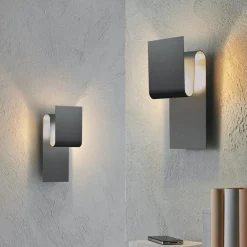 Escale Fold LED-vegglampe antrasitt| Vegglamper