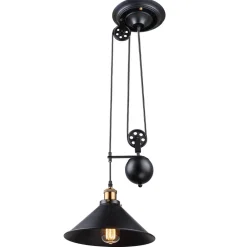 Globo Ettpunkts hengelampe Viktor - høydejusterbar| Pendellamper