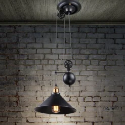 Globo Ettpunkts hengelampe Viktor - høydejusterbar| Pendellamper