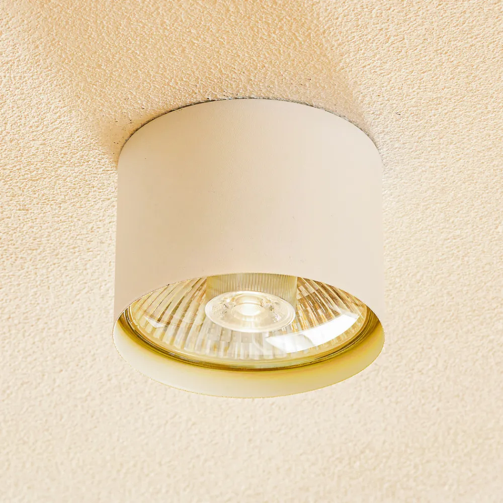 Euluna Chloe downlight, fast, hvit New