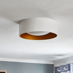 Euluna Moss taklampe, hvit/gull Sale