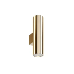 Euluna vegglampe Marion, messing Høyde 18 cm Stål opp/ned| Design- Og Hotellbelysning|Vegglamper