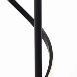 Brilliant Eunice LED-gulvlampe, høyde 150 cm, svart, metall| Gulvlamper