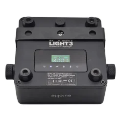 Steinigke Showtechnic EUROLITE Batteri Flat Light 3 LED Spot 24W IP65| Teknisk Lys|Taklamper Utendørs