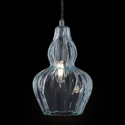 Maytoni Eustoma pendellampe lyseblå Clearance