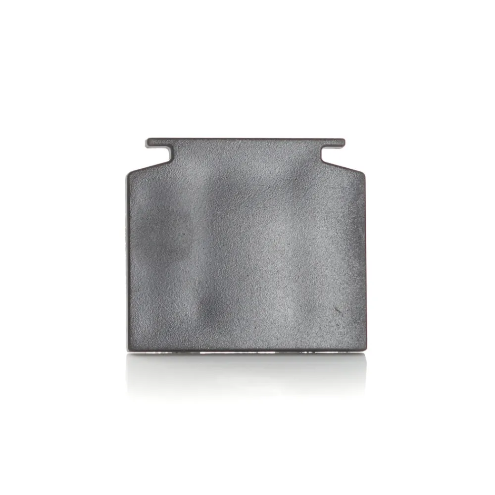 Eutrac 3-faset endestykke for skinnesystem, svart Hot