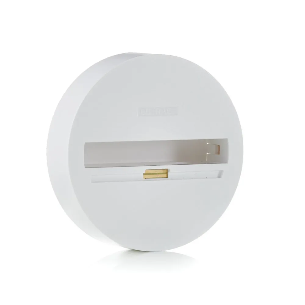 Eutrac Monopoint, utenpåliggende montering, 3-fase, hvit| Skinnesystem