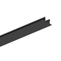 Eutrac -deksel 3-kretsskinne, 1 m, svart Best