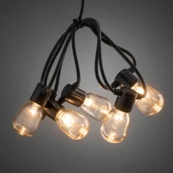 Konstsmide Christmas Eventyrlys ølhage 40 dråper klar ravgult| Dekorasjonsbelysning