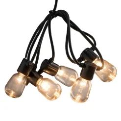 Konstsmide Christmas Eventyrlys ølhage 40 dråper klar ravgult| Dekorasjonsbelysning